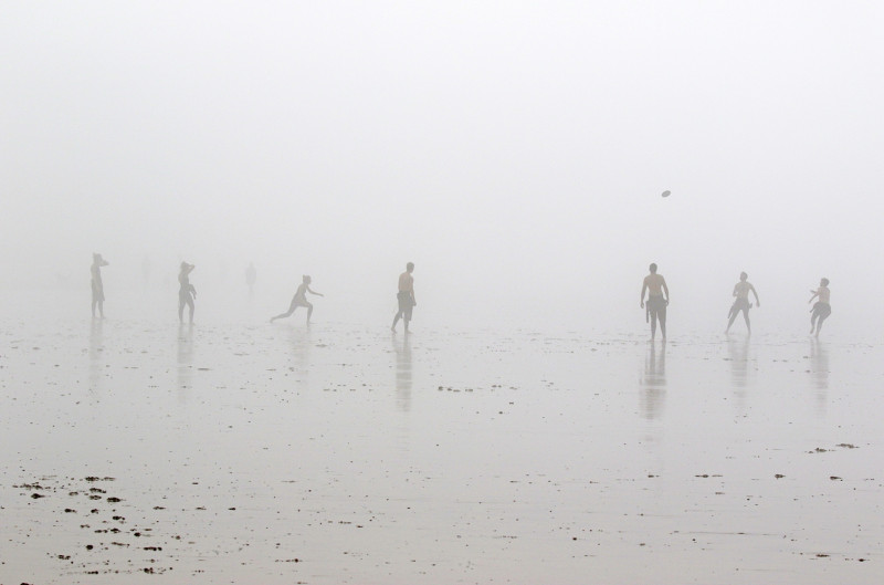 A photo of 'Frisbee In The Fog' by Isobel Chesterman