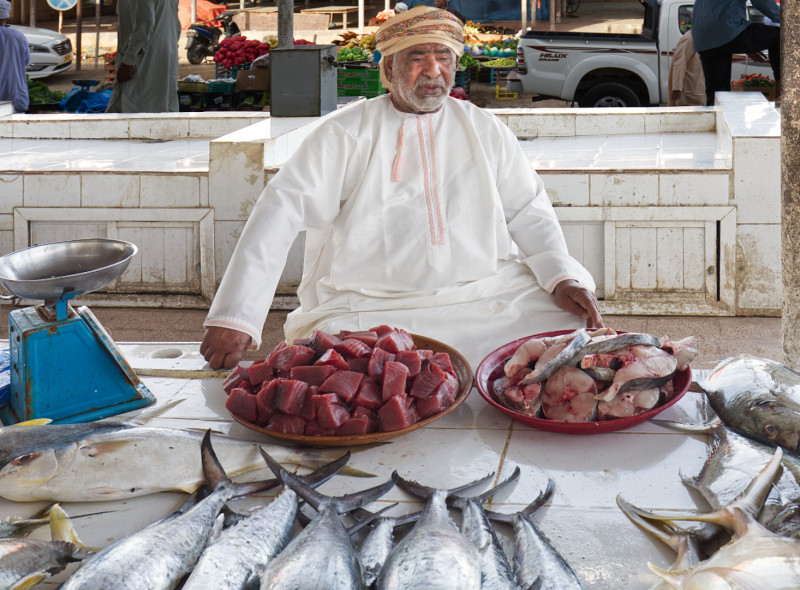 A photo of 'The Fishseller At Barka' by Steve Pears